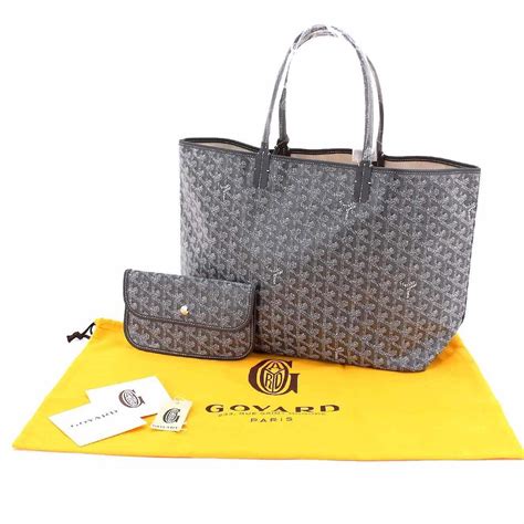 Goyard Saint Louis PM Grey Tote .